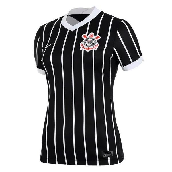 Camiseta Corinthians Paulista Segunda equipo Mujer 2020-21 Negro